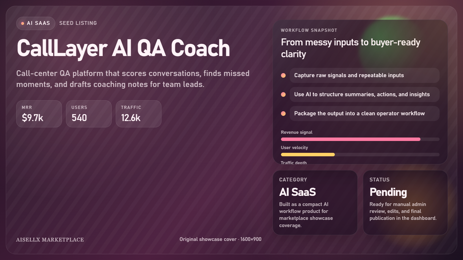 CallLayer AI QA Coach